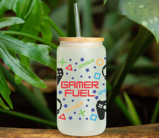Verre givré isotherme 16 onces Manettes Gamer Fuel
