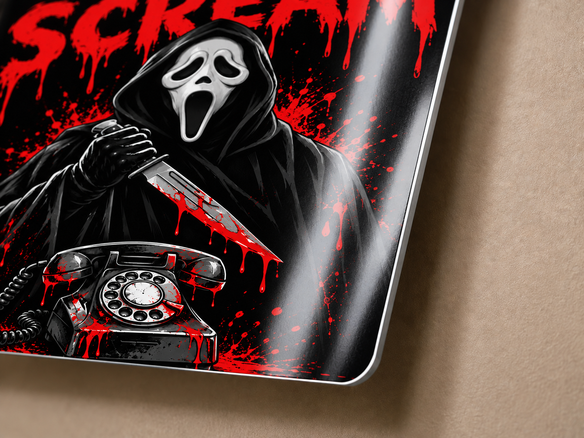 Affiche métal SCREAM – Horreur