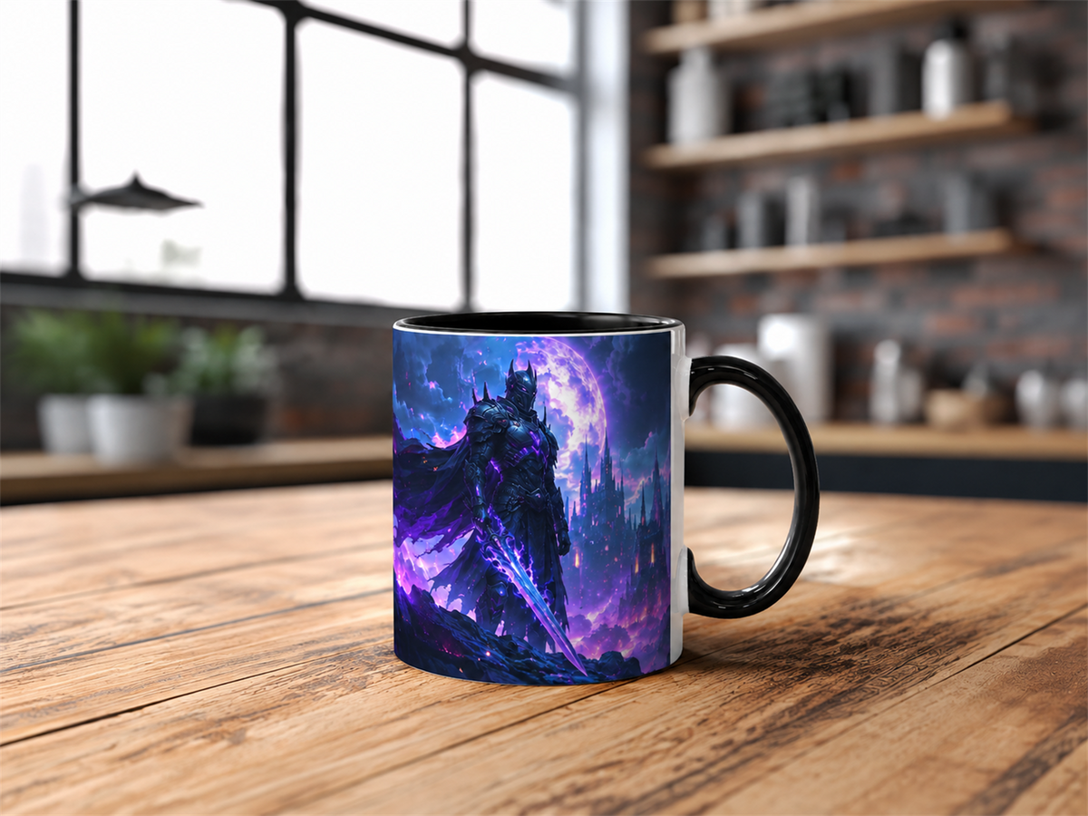11 oz Personalized Mug – Black Handle