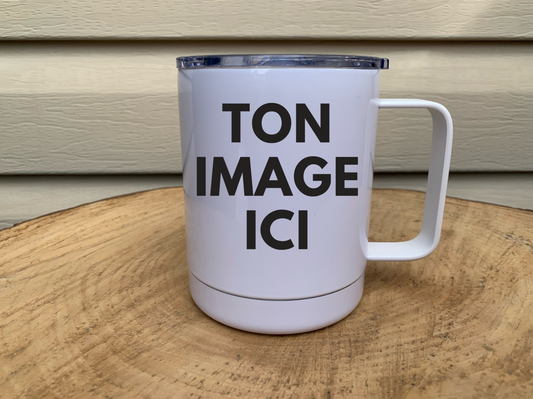 Tasse à camping isotherme personnalisée
