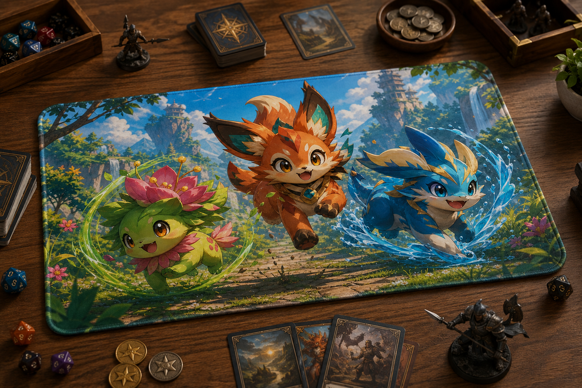 Playmat personnalisé 24 × 14 po
