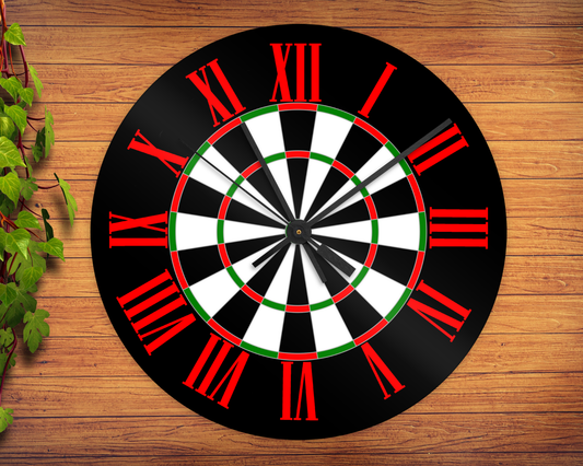 Horloge en Métal Partie de Darts