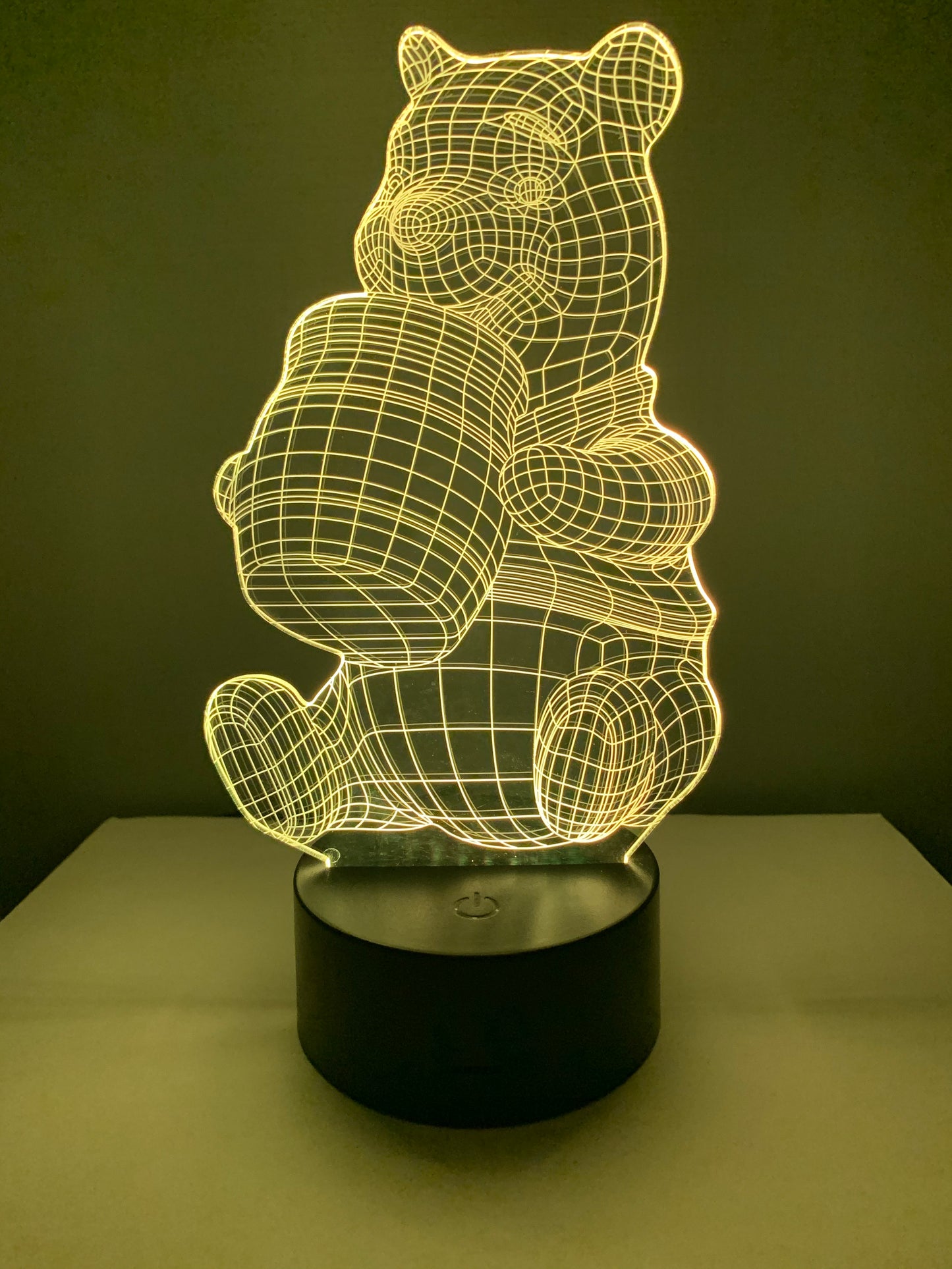 Lampe 3D DEL Winnie l'ourson