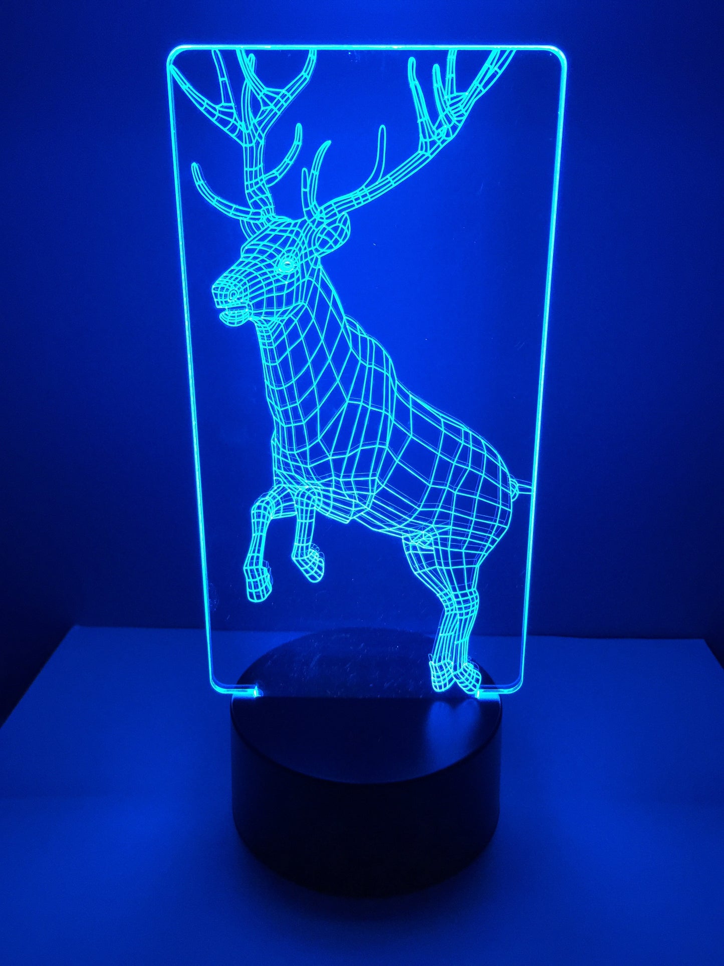 Lampe 3D DEL Chevreuil