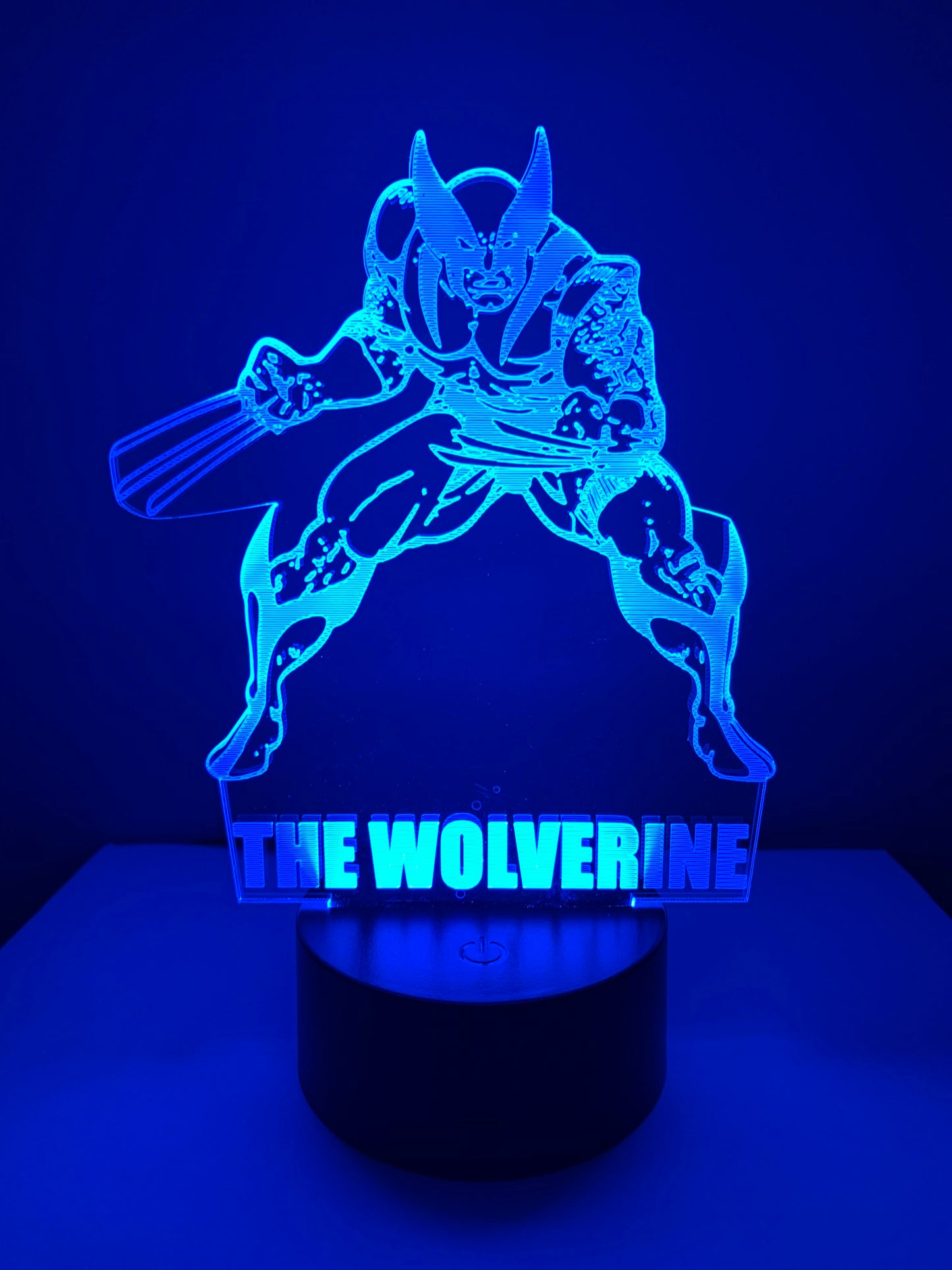 Lampe 3D DEL Wolverine