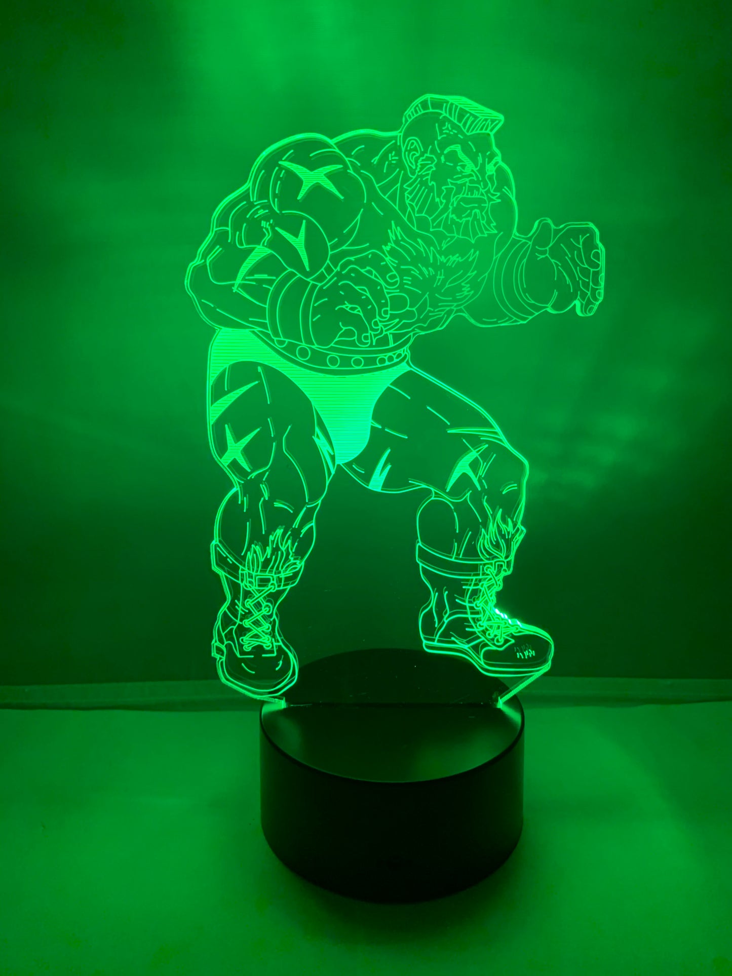 Lampe 3D DEL Zangief Street Fighter