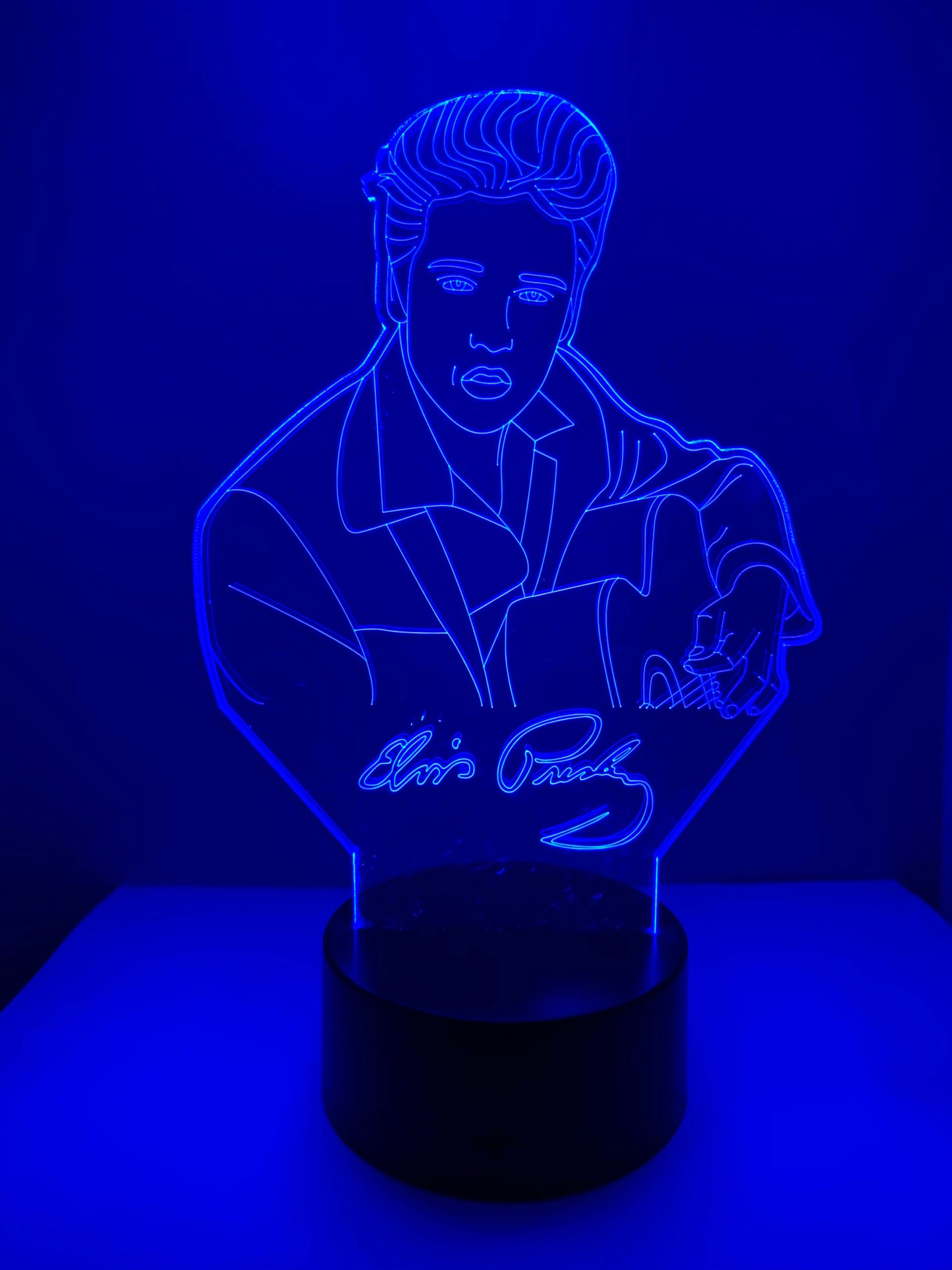 Lampe 3D DEL Elvis Presley