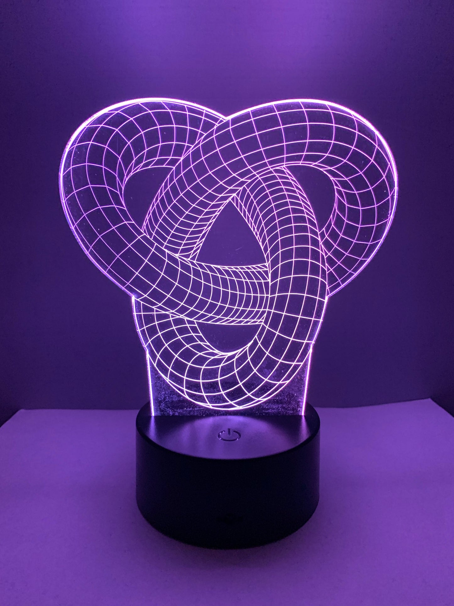 Lampe 3D DEL Abstrait 3D