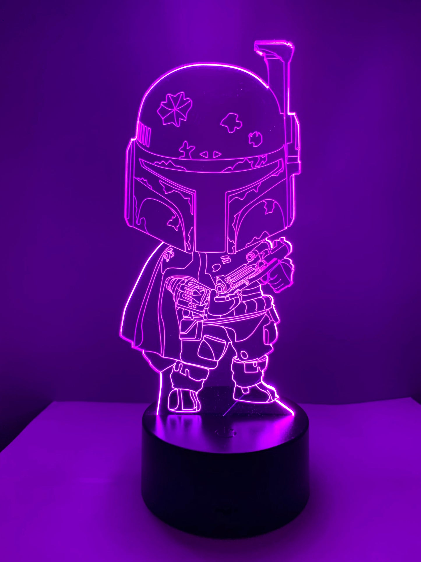 Lampe 3D DEL Boba Fett Star Wars