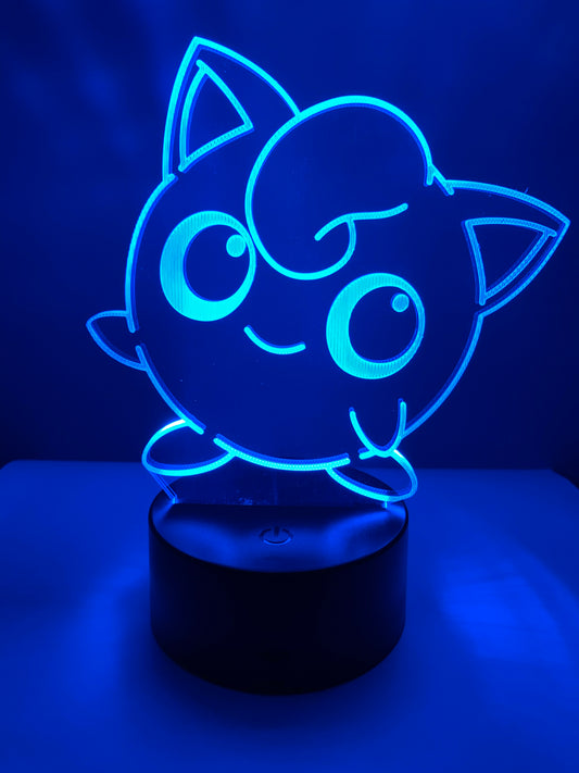 Lampe 3D DEL Pokémon Jigglypuff