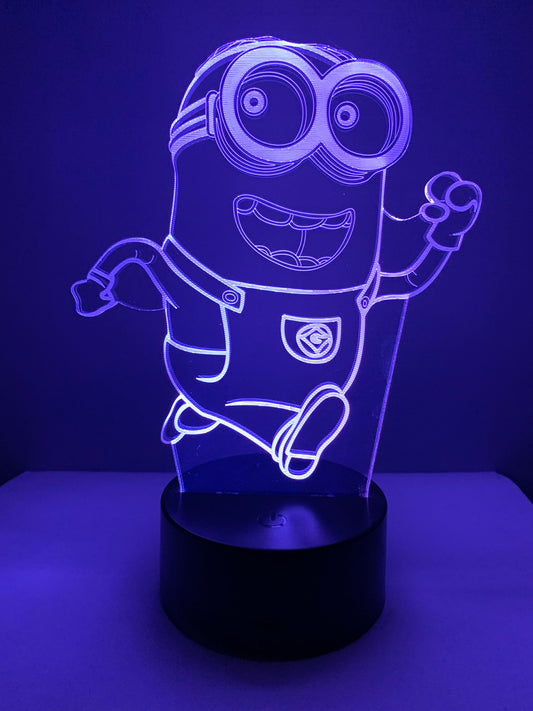 Lampe 3D DEL Les Minions