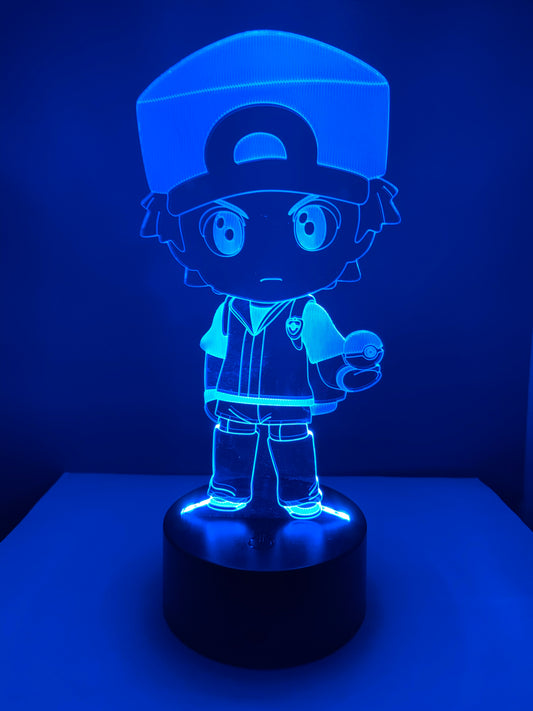 Lampe 3D DEL Dresseur Pokémon