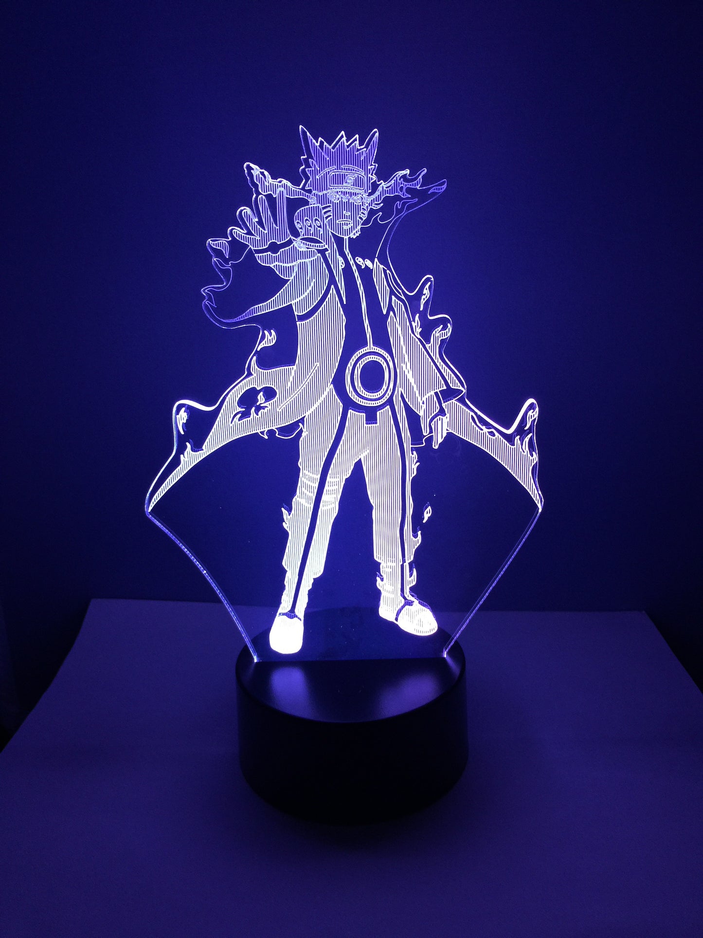Lampe 3D DEL Naruto Kyuubi