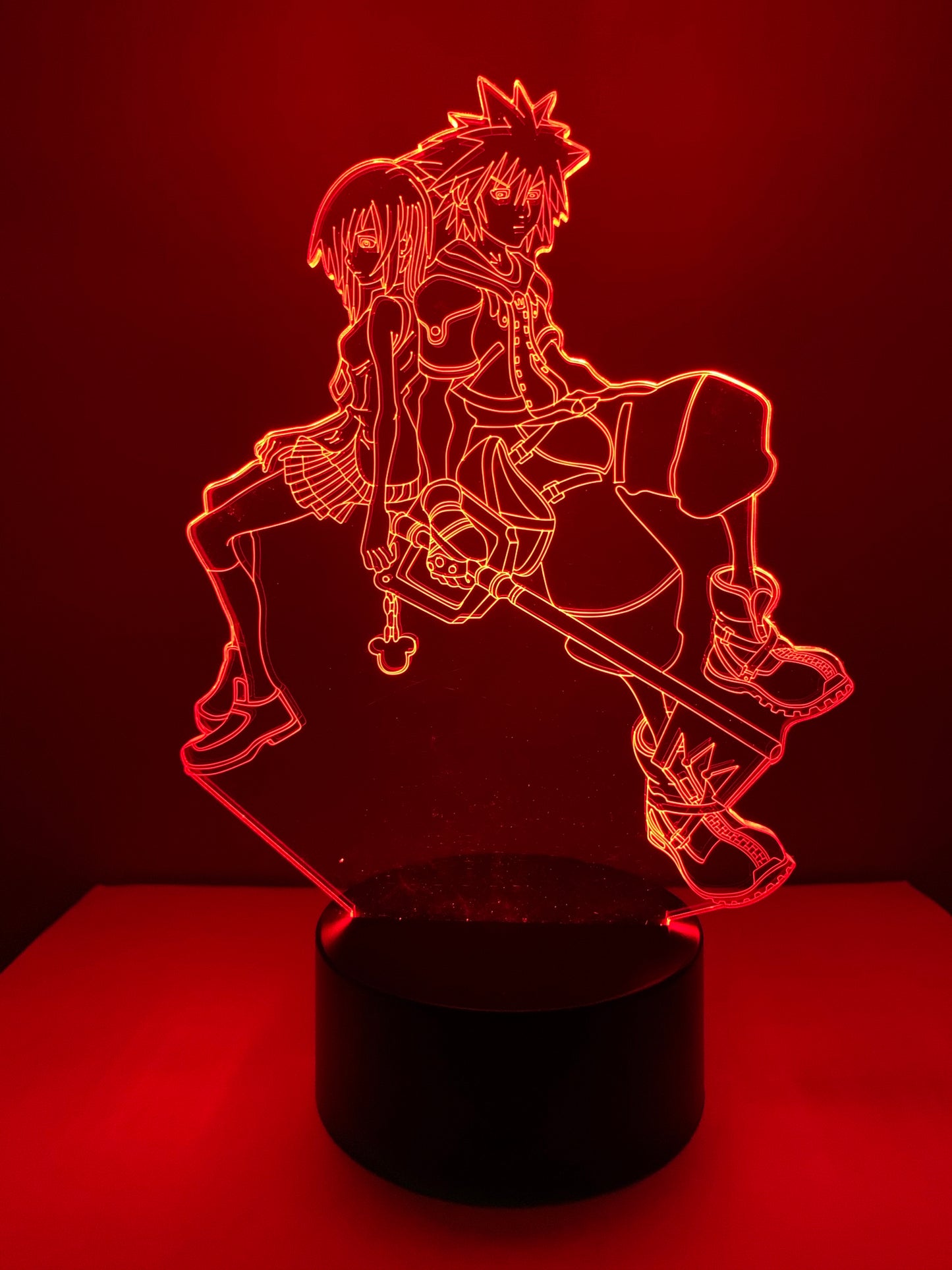 Lampe 3D DEL Kingdom Hearth