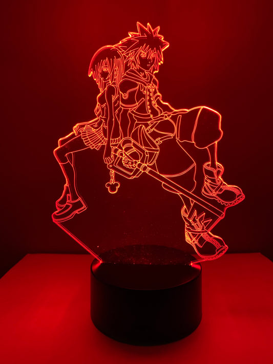 Lampe 3D DEL Kingdom Hearth