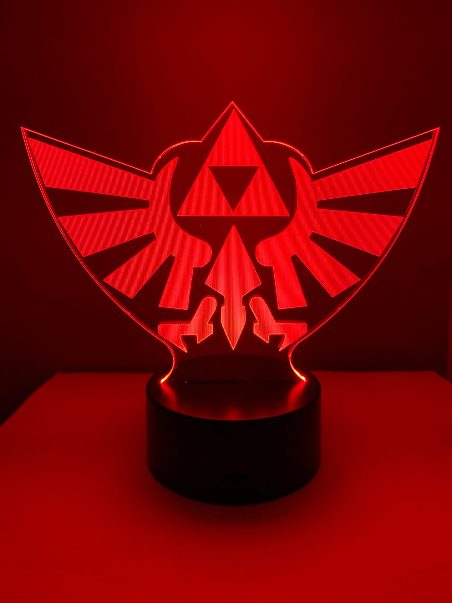 Lampe 3D DEL The Legend Of Zelda (Hylian Crest)