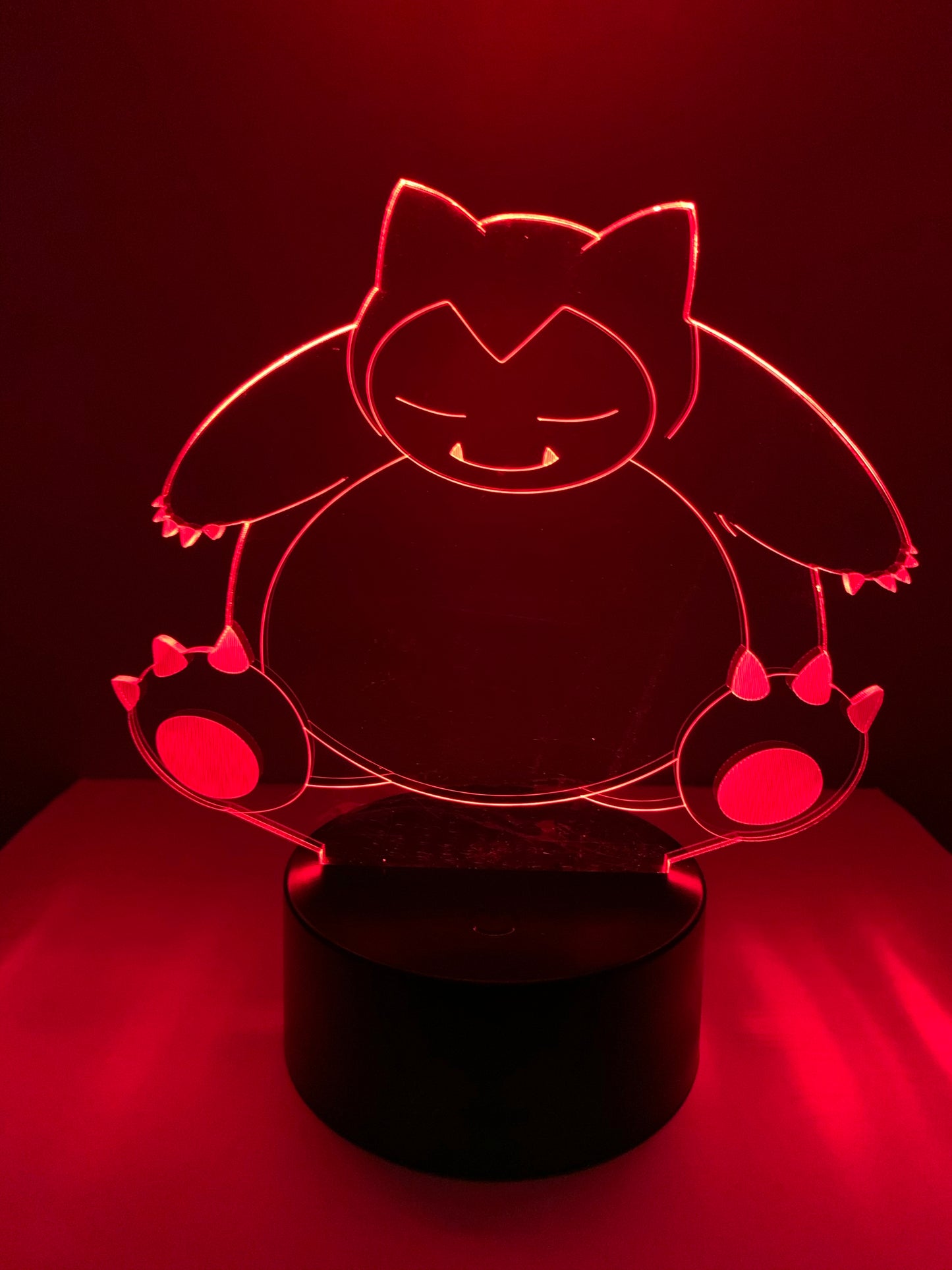 Lampe 3D DEL Pokémon Snorlax