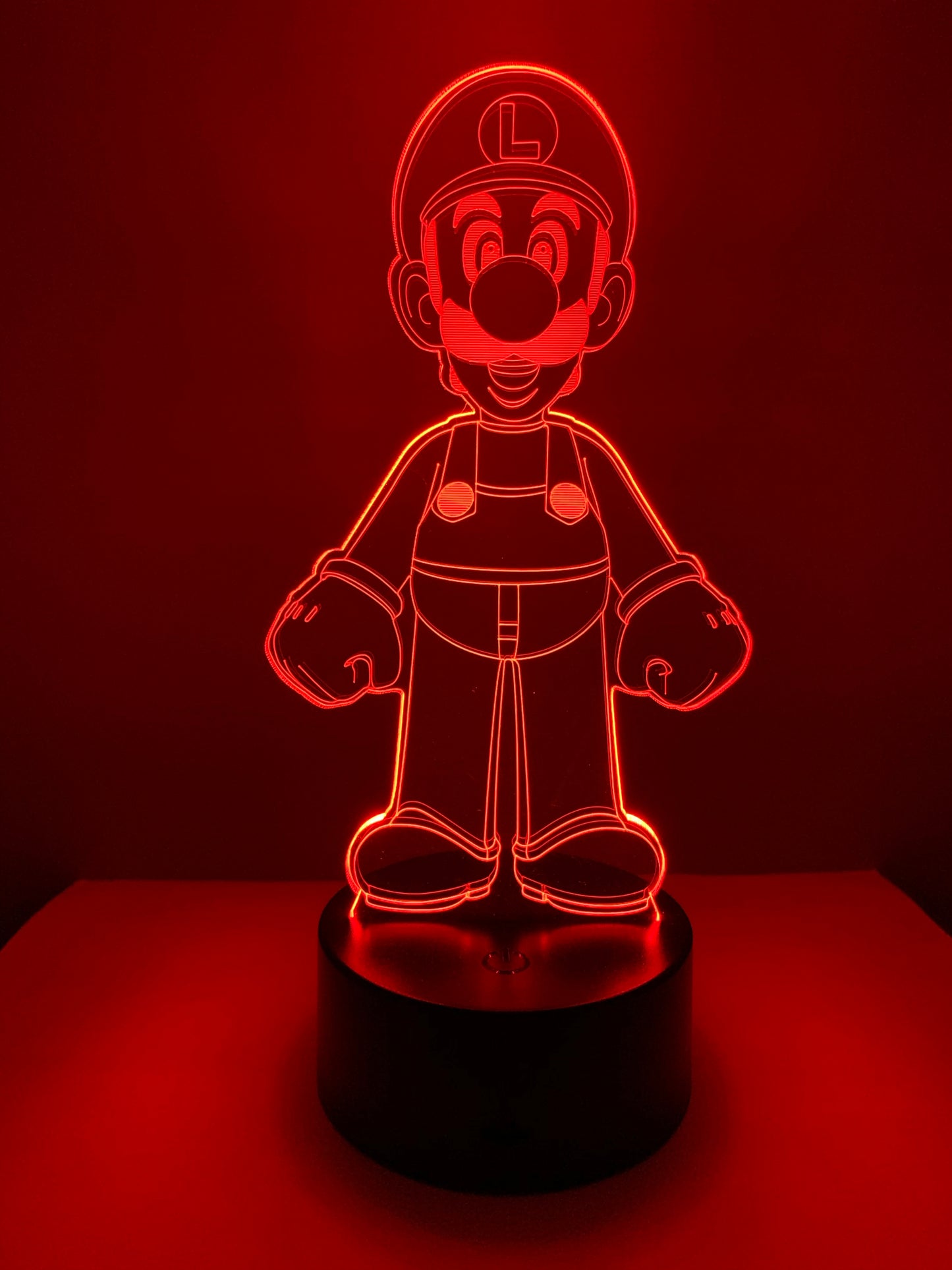 Lampe 3D DEL Luigi Super Mario