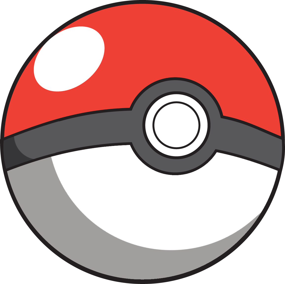 Autocollant pour tasse Pokeball Pokemon