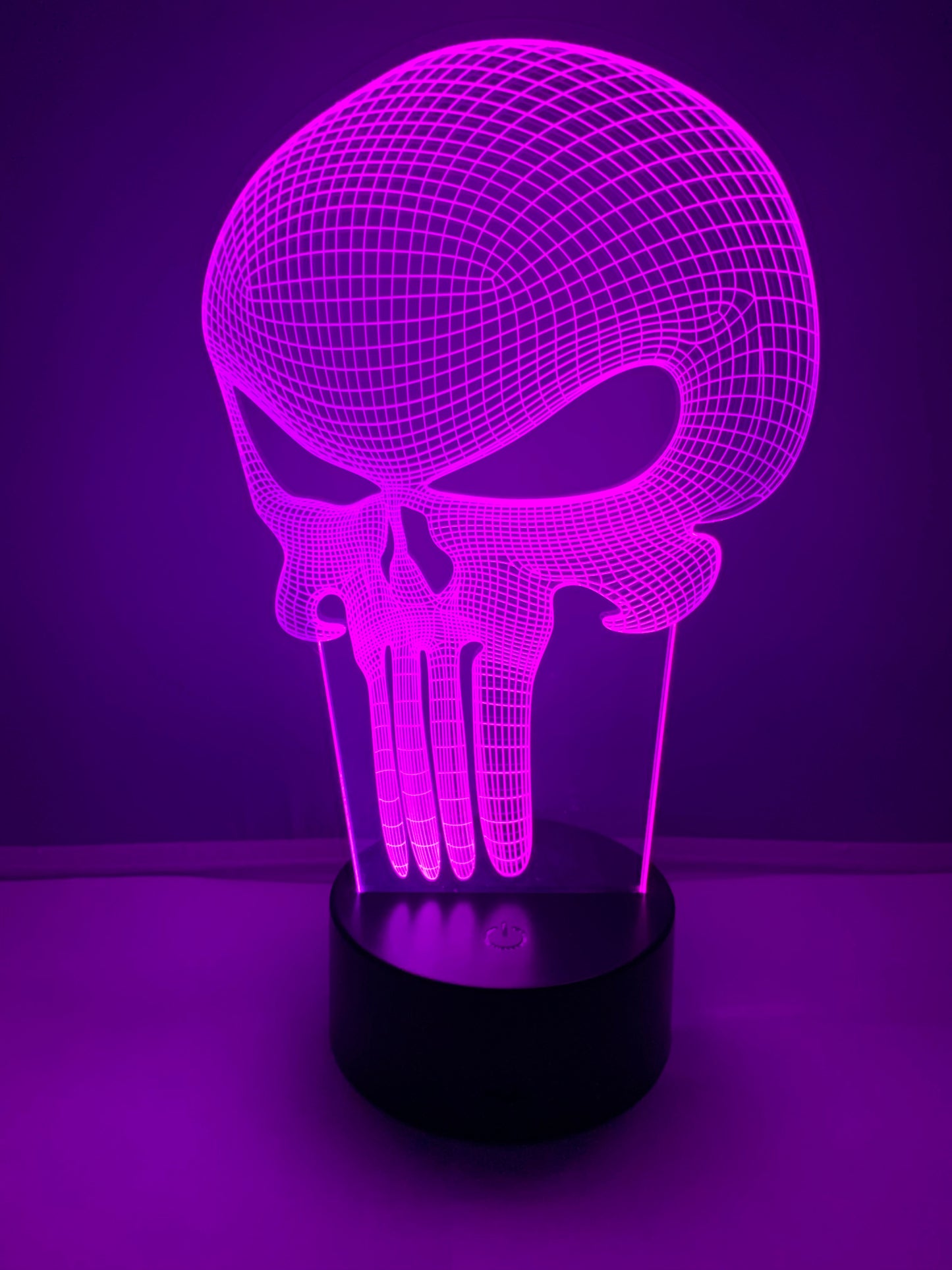 Lampe 3D DEL The Punisher