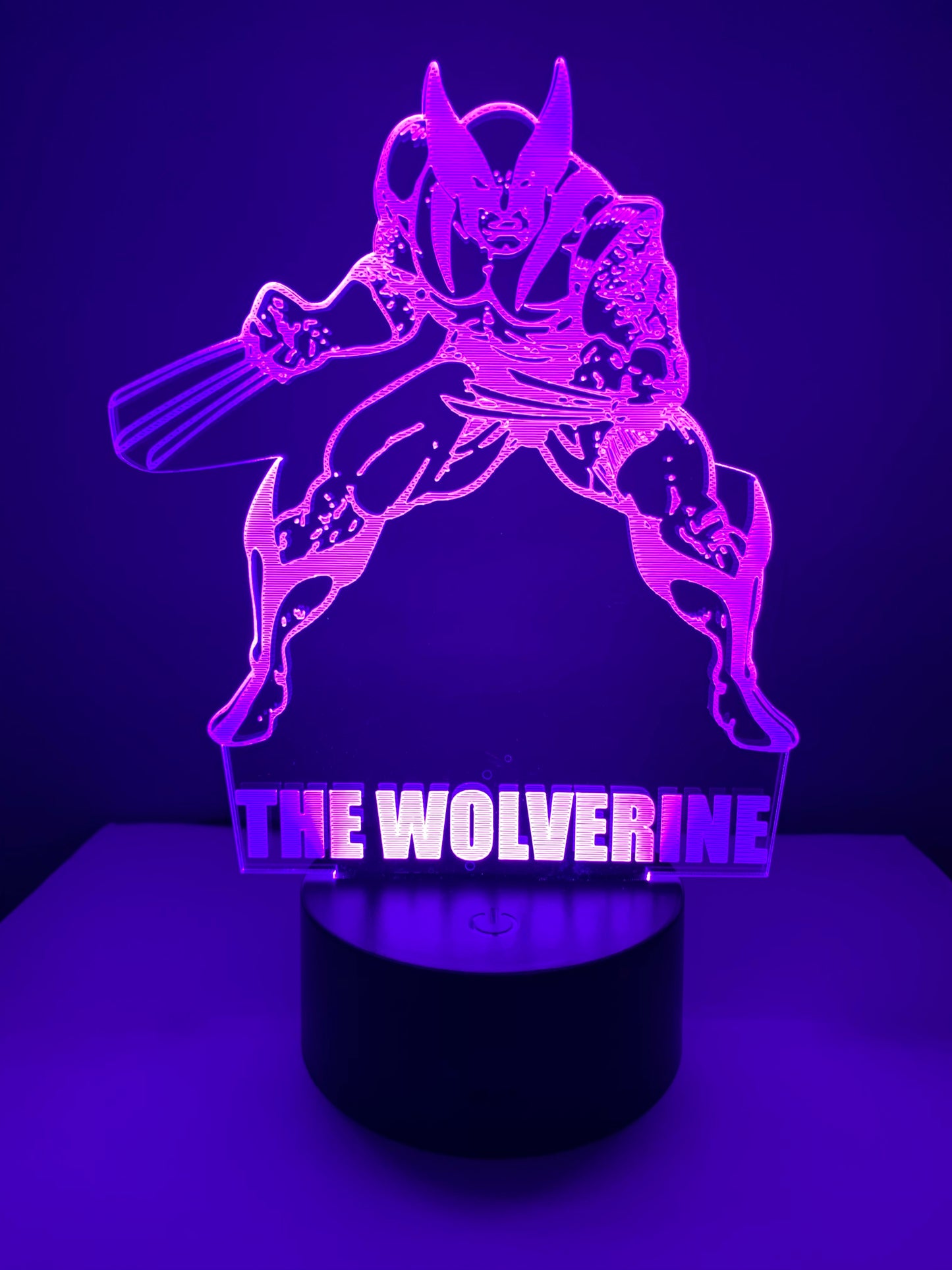 Lampe 3D DEL Wolverine