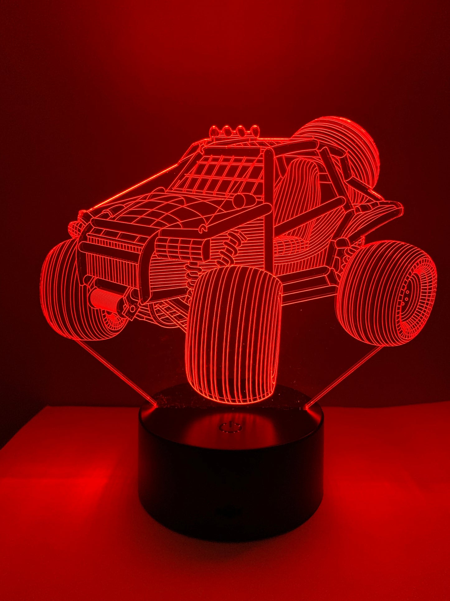 Lampe 3D DEL Dune Buggy