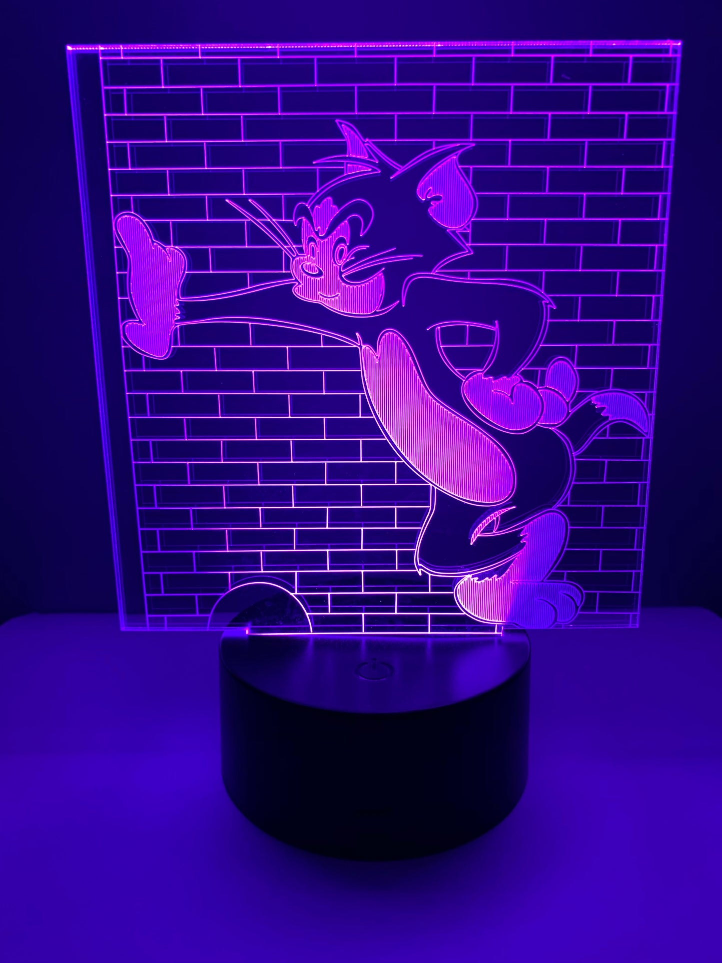 Lampe 3D DEL Tom le chat (Tom et Jerry)
