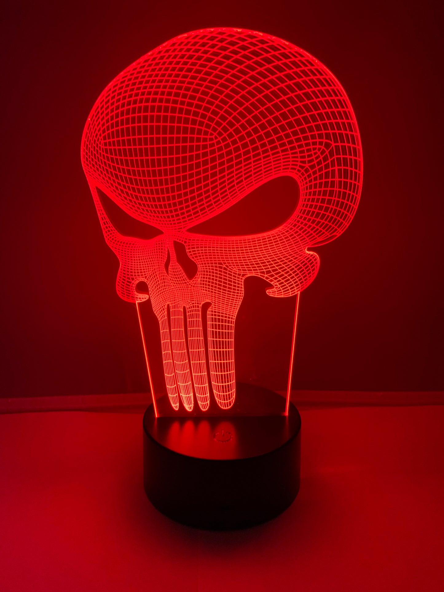 Lampe 3D DEL The Punisher