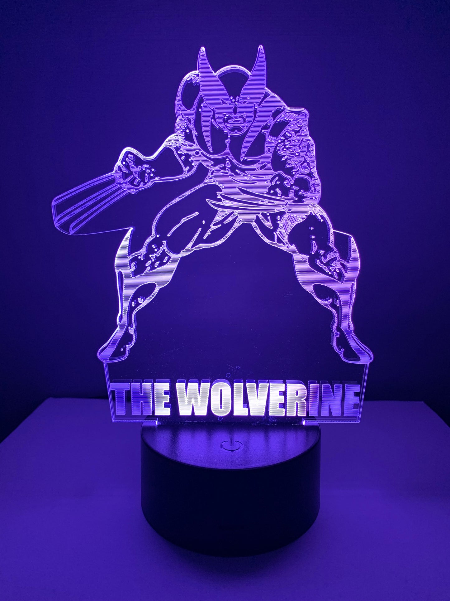 Lampe 3D DEL Wolverine