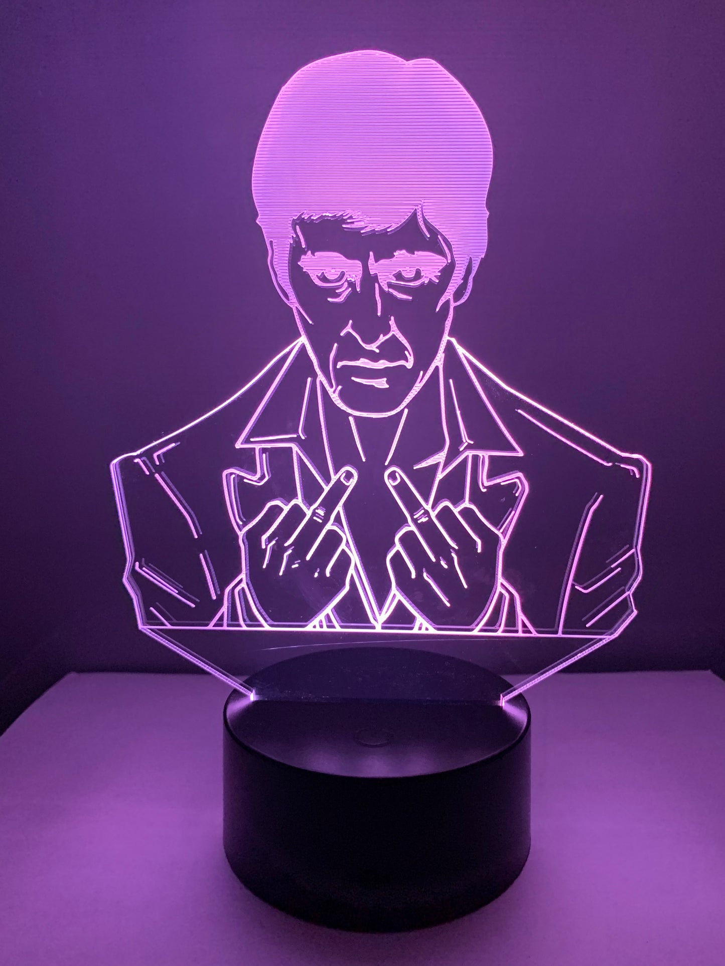 Lampe 3D DEL Scarface Al Pacino