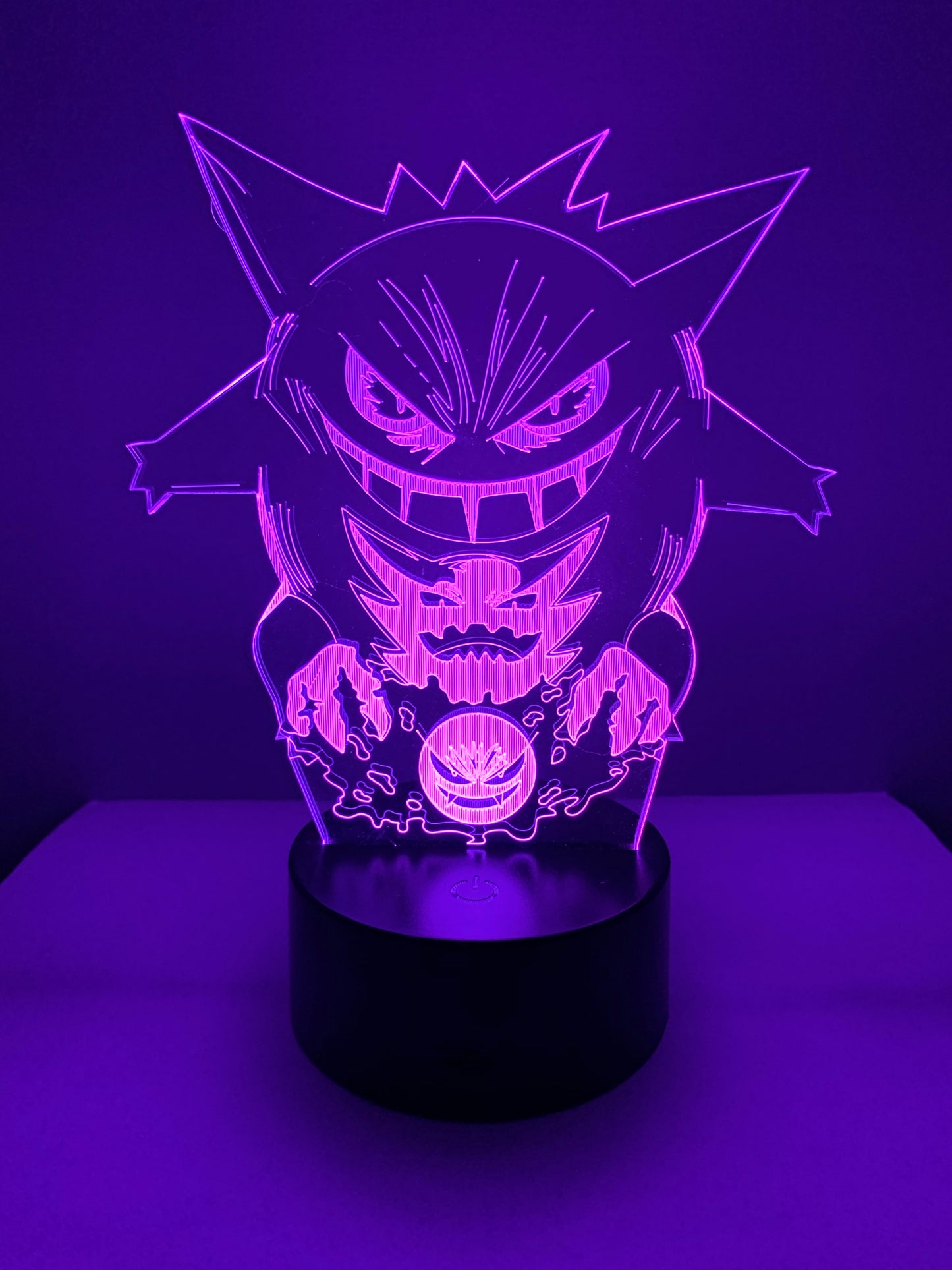 Lampe 3D DEL Gengar Pokemon