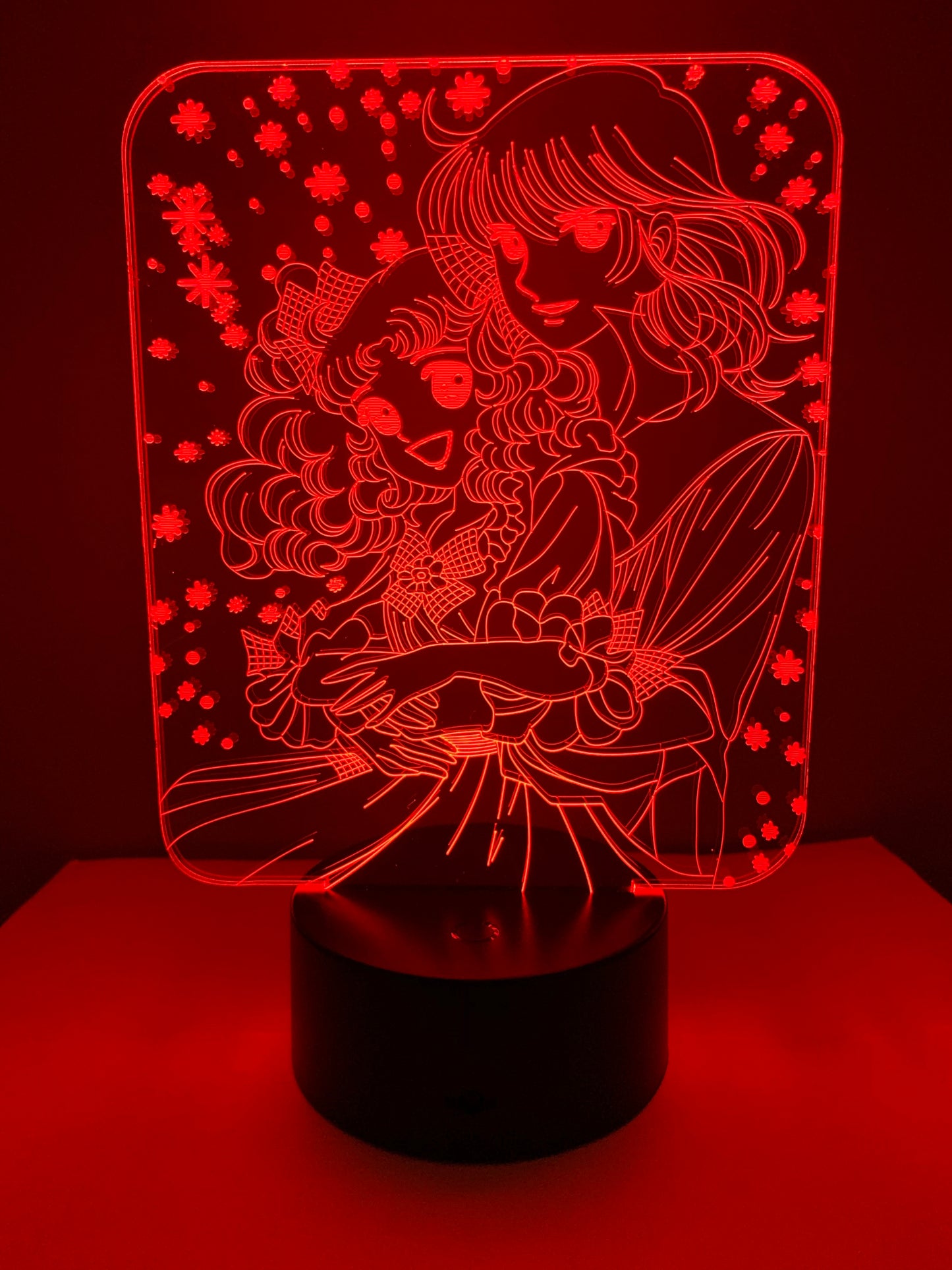 Lampe 3D DEL Candy et son prince