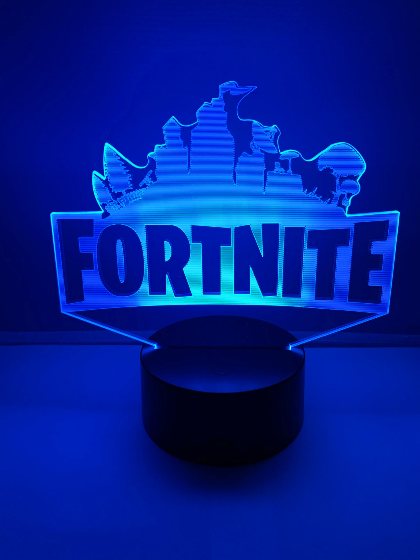 Lampe 3D DEL Logo Fortnite