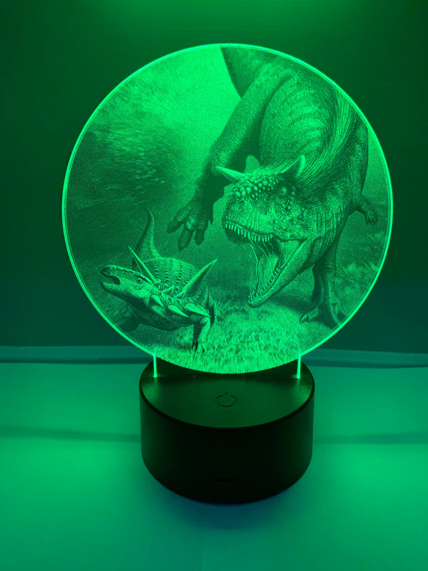 Lampe DEL Photo Réaliste Dinosaures