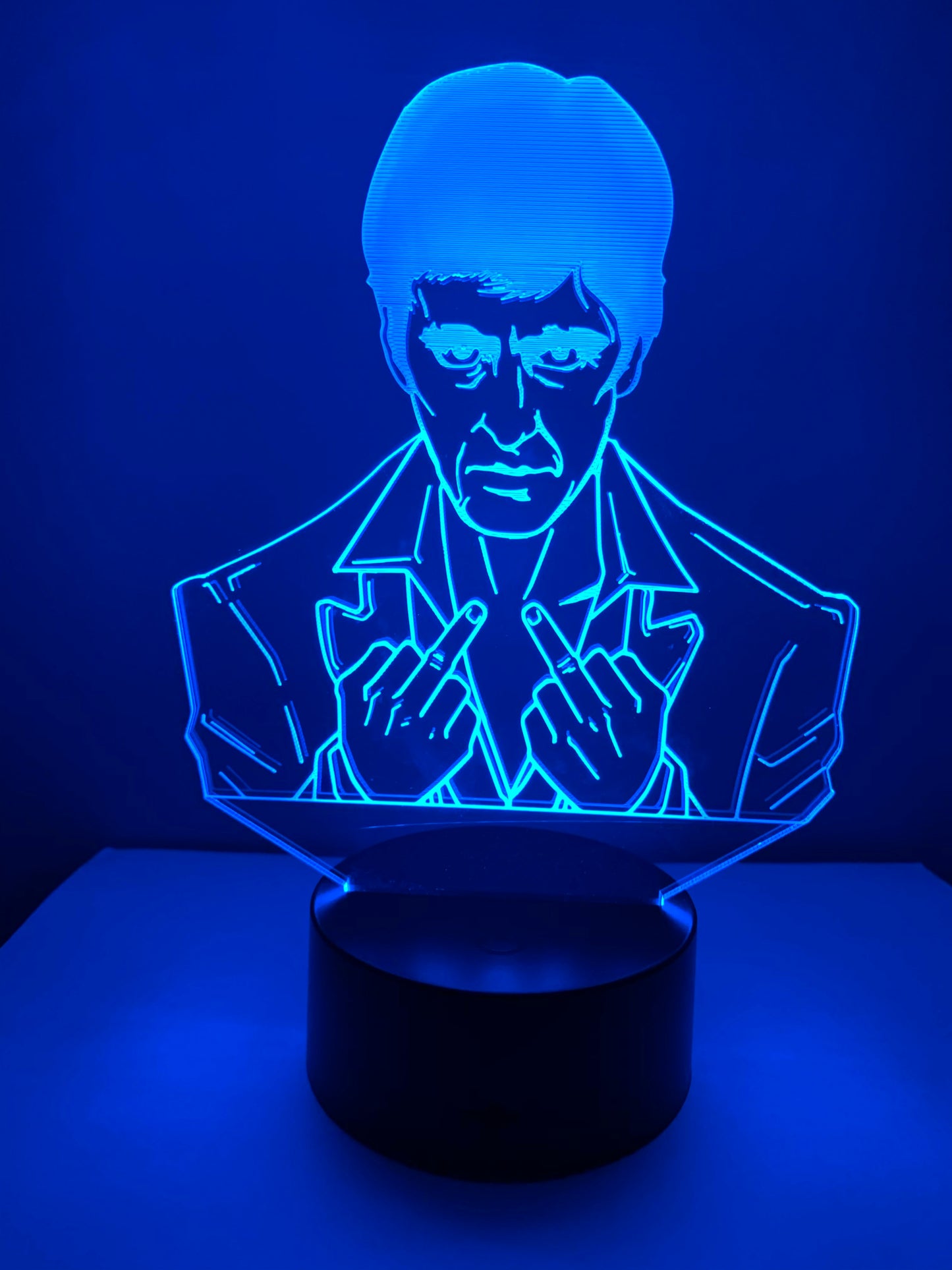 Lampe 3D DEL Scarface Al Pacino