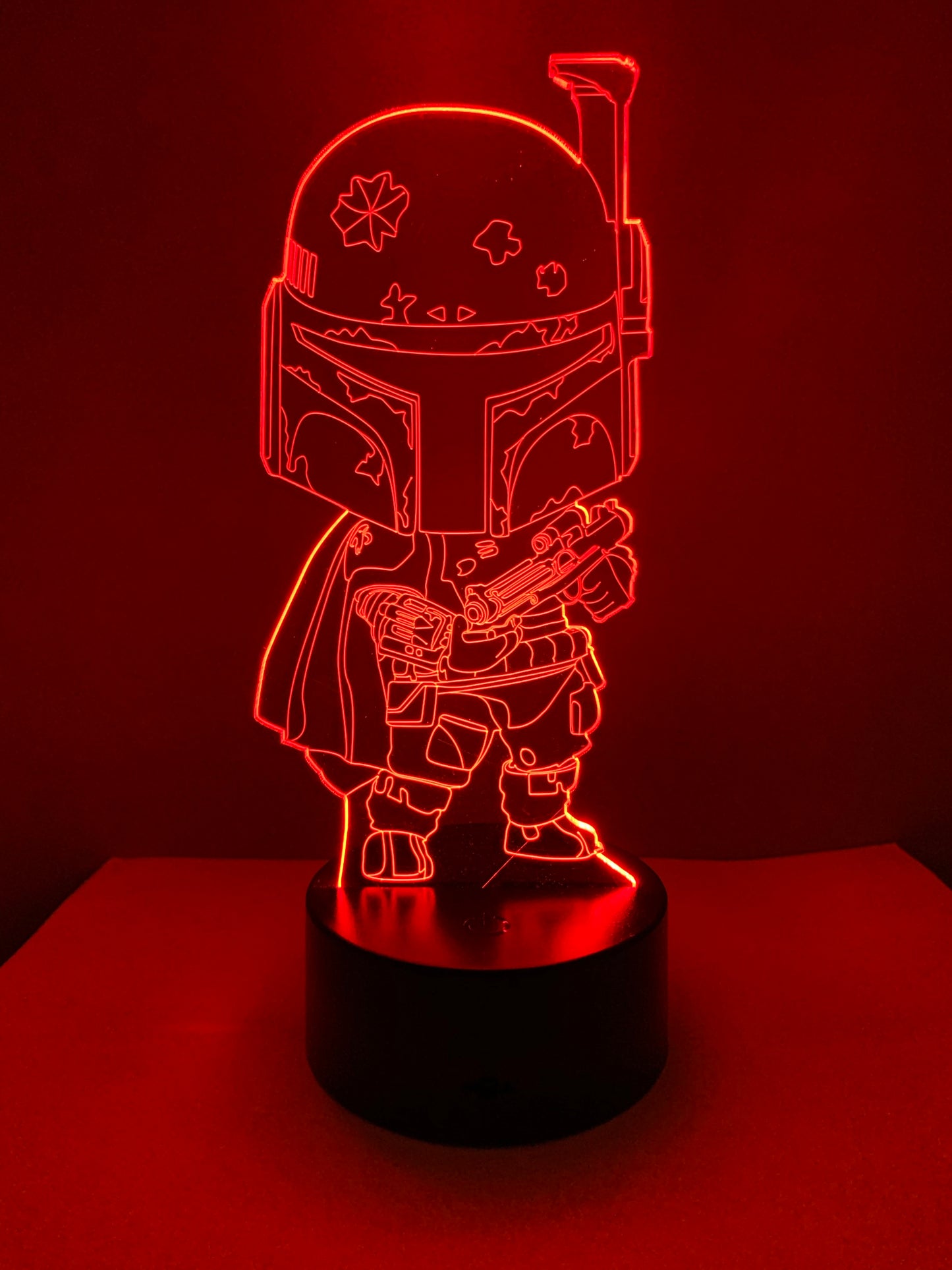 Lampe 3D DEL Boba Fett Star Wars