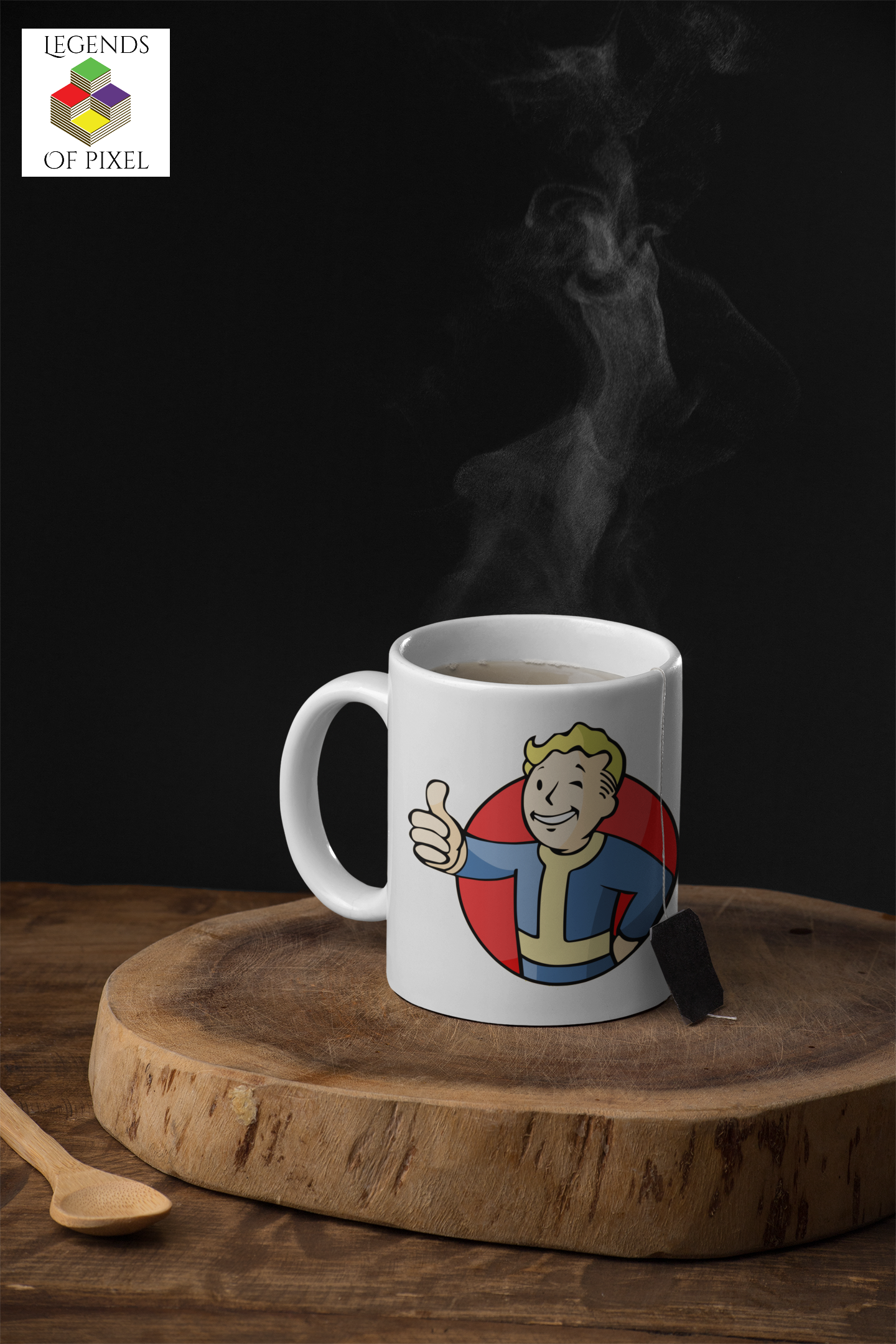 Autocollant pour tasse Fallout Boy