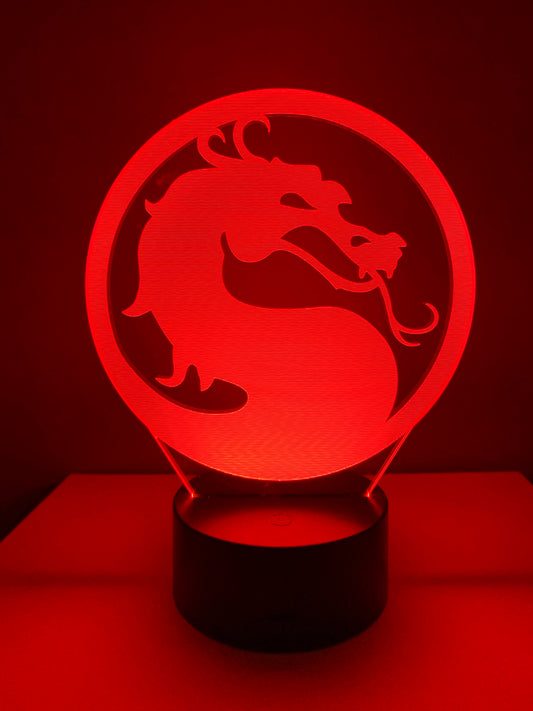 Lampe 3D DEL Mortal Kombat