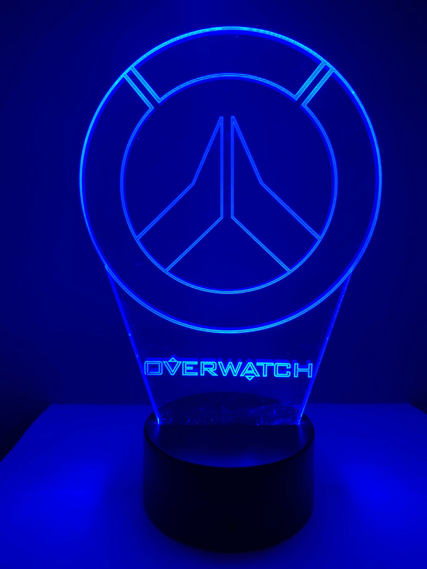 Lampe 3D DEL Overwatch