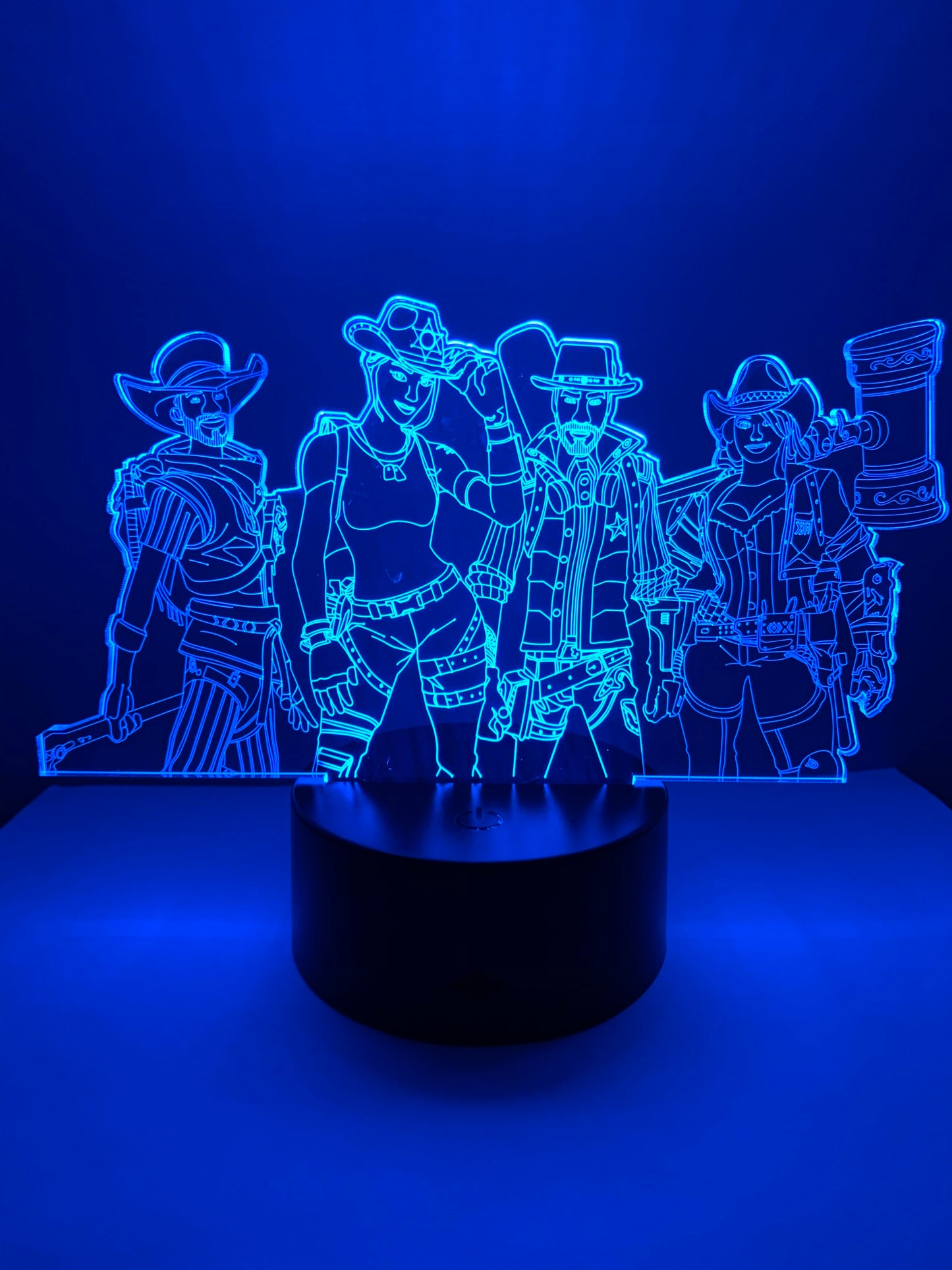 Lampe 3D DEL Fortnite Personnages