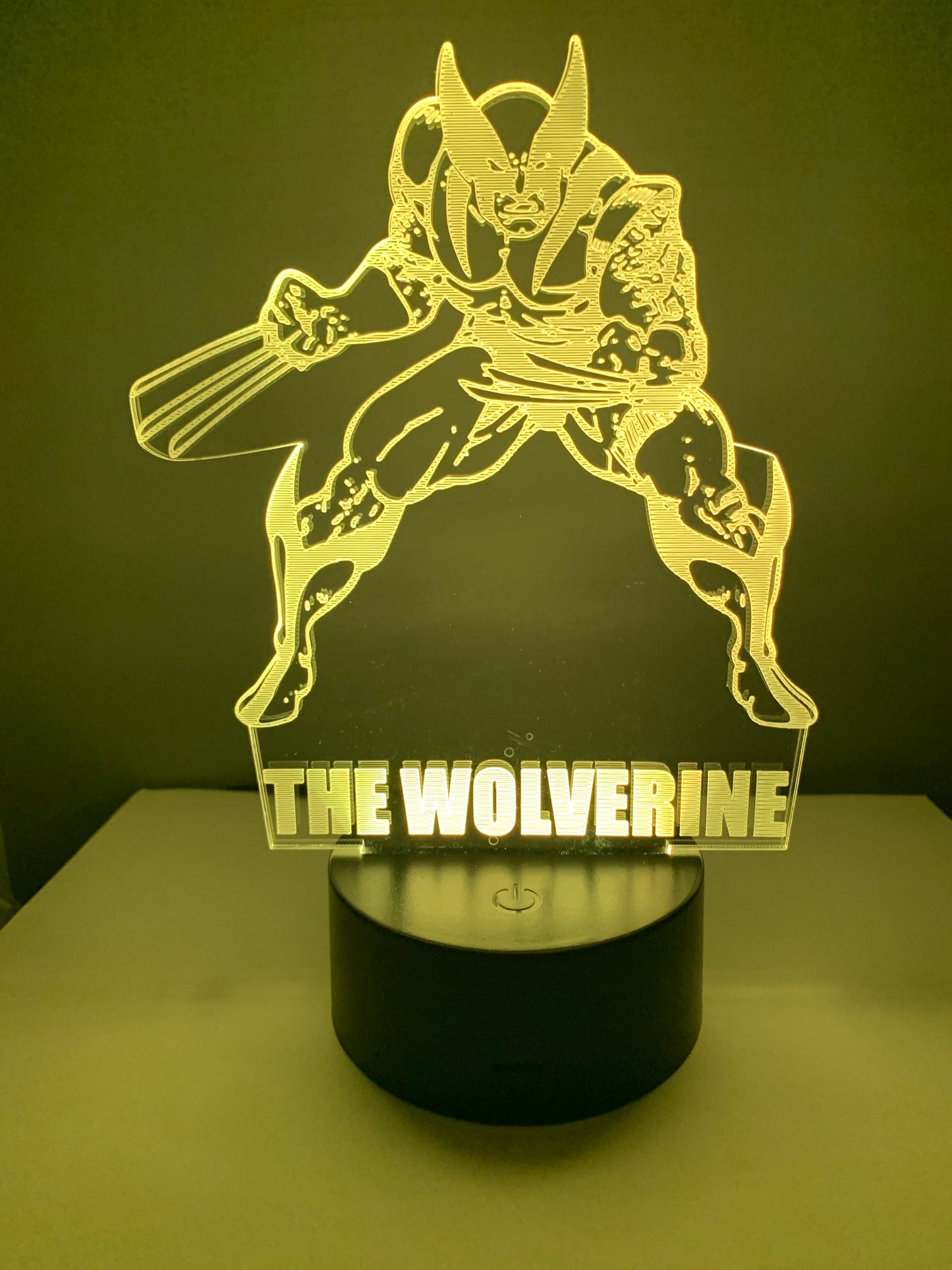 Lampe 3D DEL Wolverine