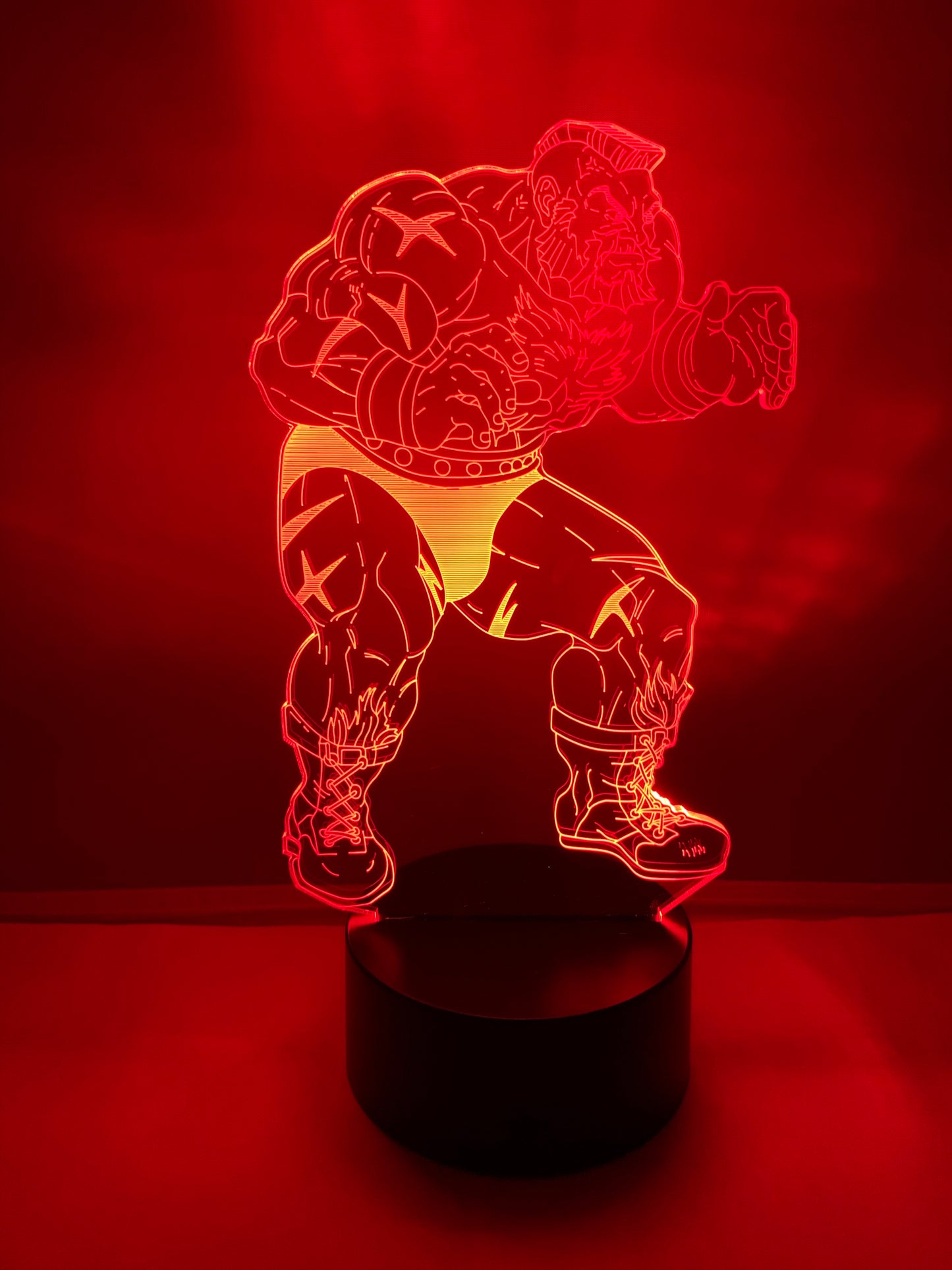 Lampe 3D DEL Zangief Street Fighter