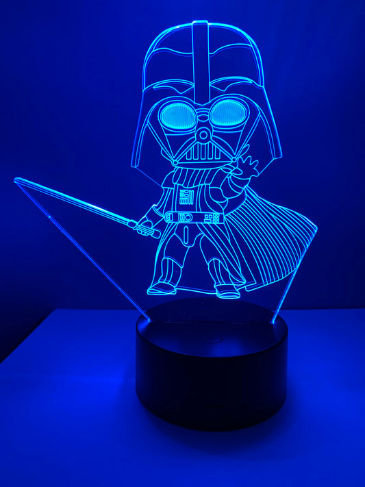 Lampe 3D DEL Darth Vader Star Wars
