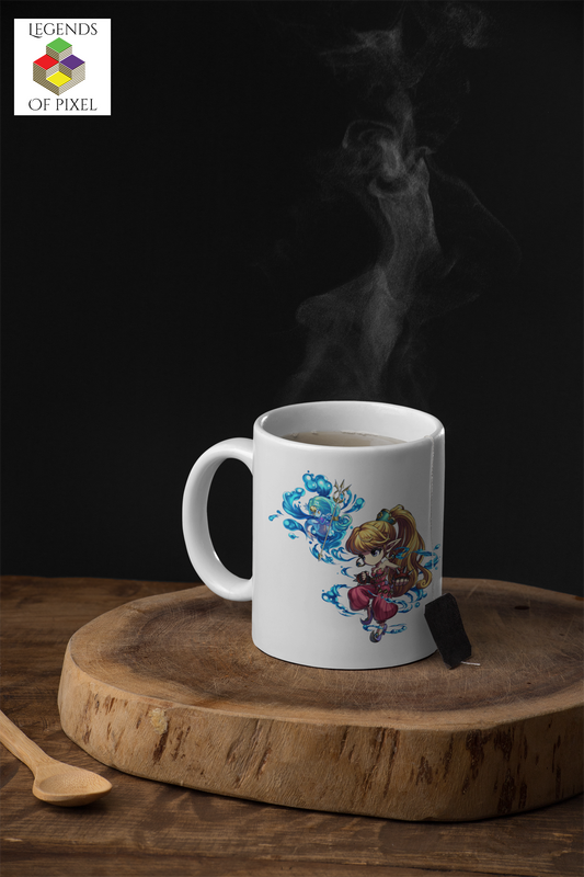 Autocollant pour tasse Primm Secret Of Mana
