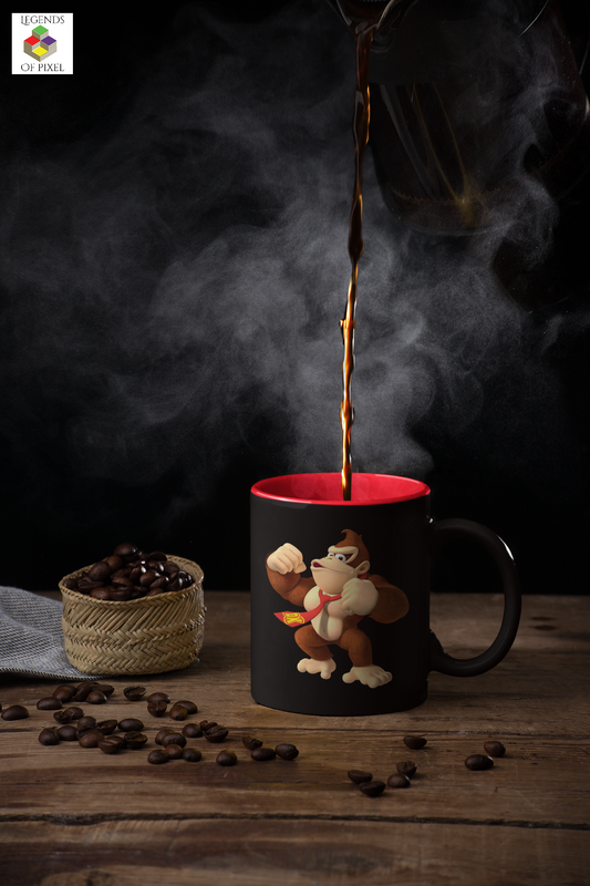 Autocollant pour tasse Donkey Kong