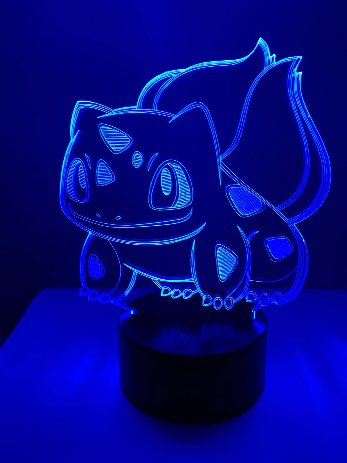 Lampe 3D DEL Pokémon Bulbasaur