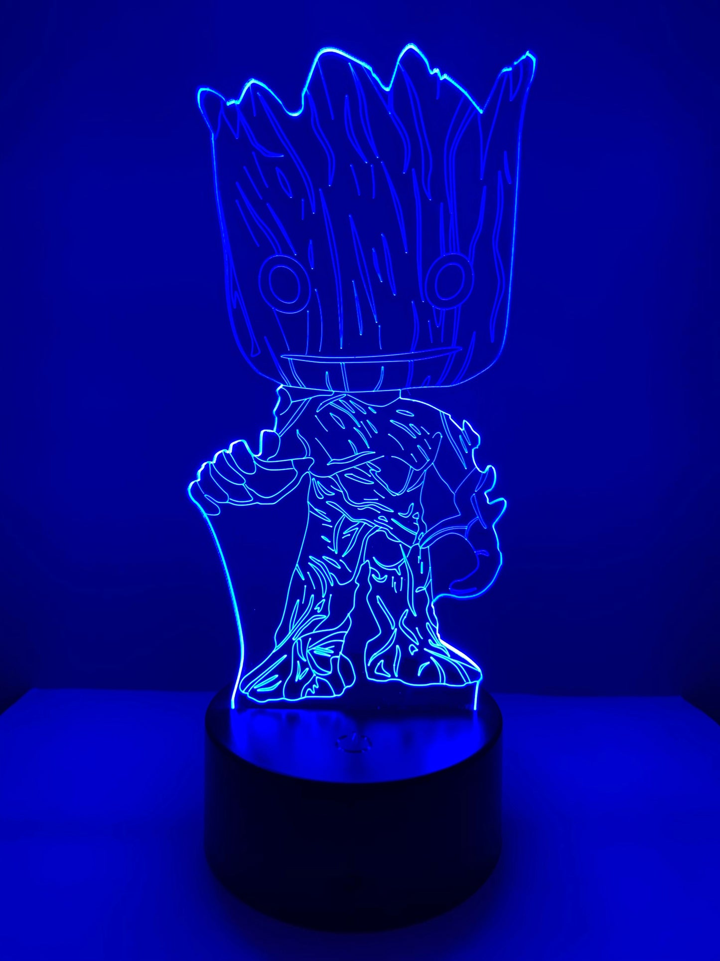 Lampe 3D DEL Baby Groot - Les Gardiens de la galaxie