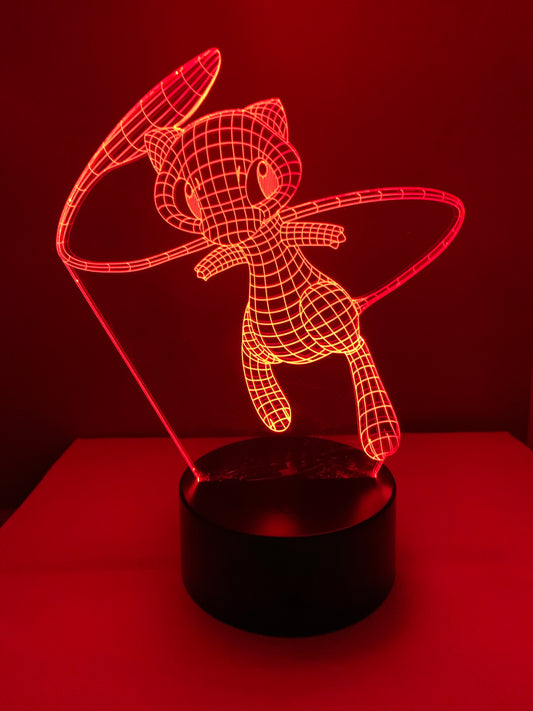 Lampe 3D DEL Pokémon Mew