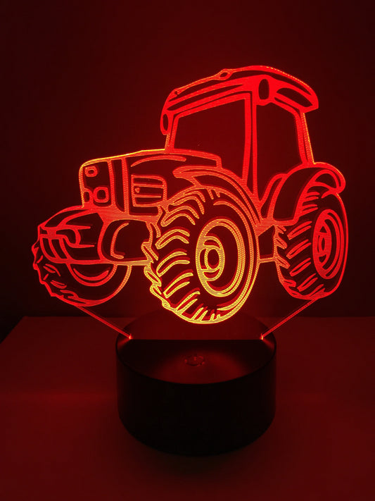 Lampe 3D DEL Tracteur