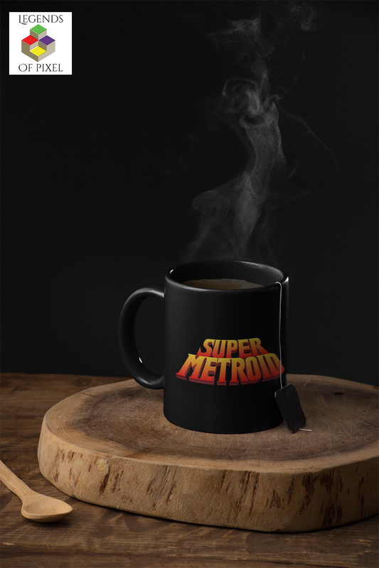 Autocollant pour tasse Logo Super Metroid